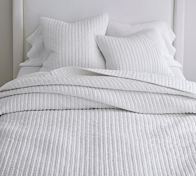 Honeycomb Cotton Duvet Cover | Pottery Barn (US)