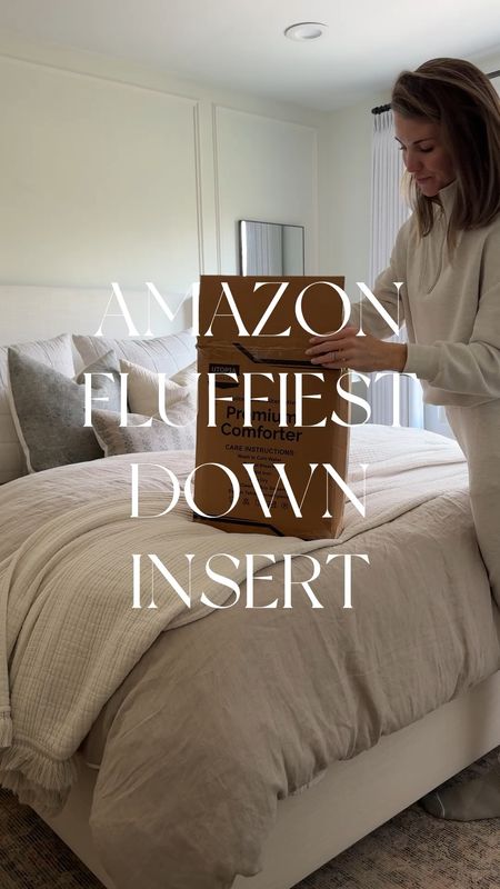 The fluffiest and coziest down insert! This insert has been a favorite of mine for a while and one that I always recommend. Affordable, yet the perfect piece to enhance any bed! 

#LTKhome #LTKstyletip