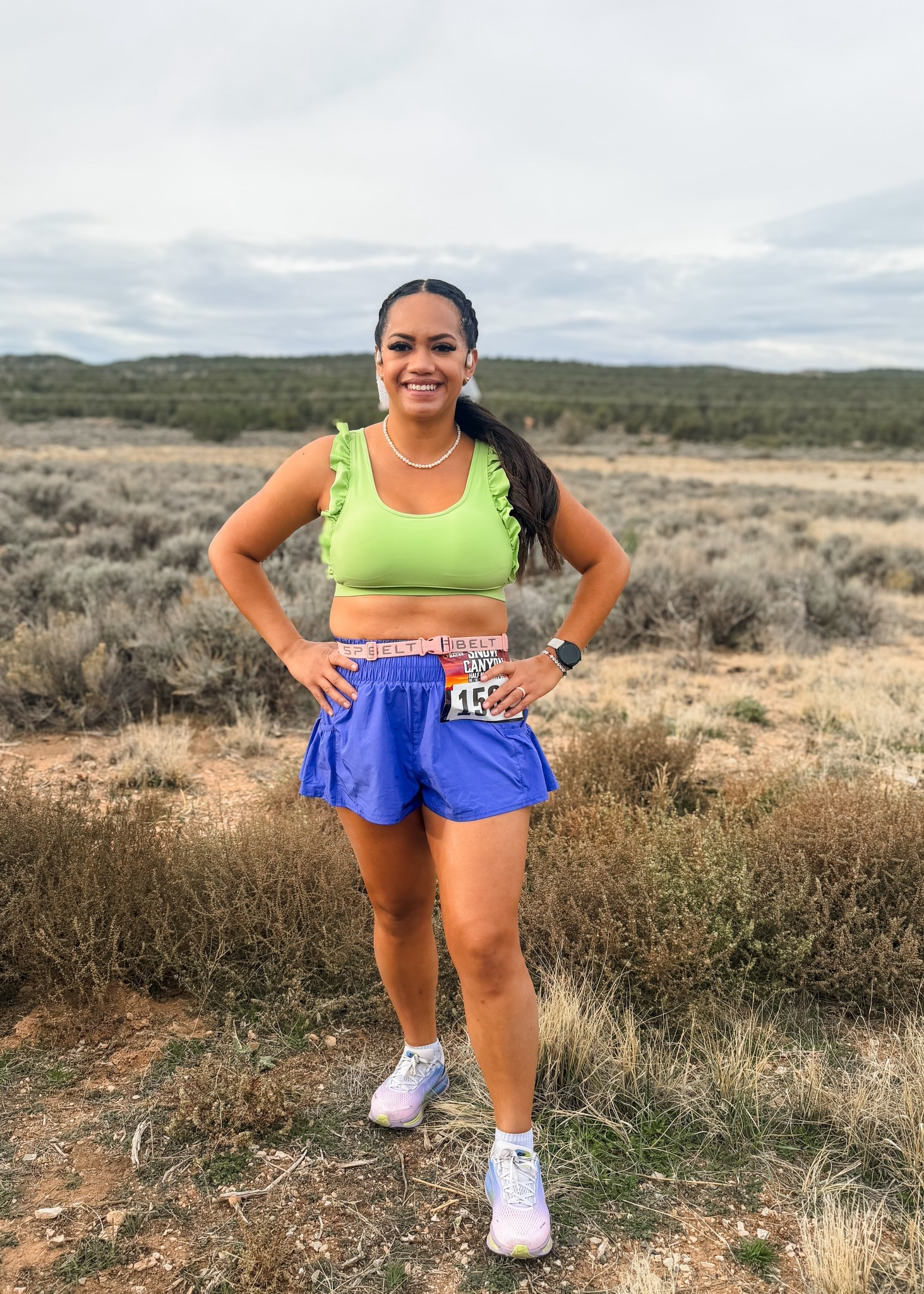 Snow Canyon Half marathon race day fit 