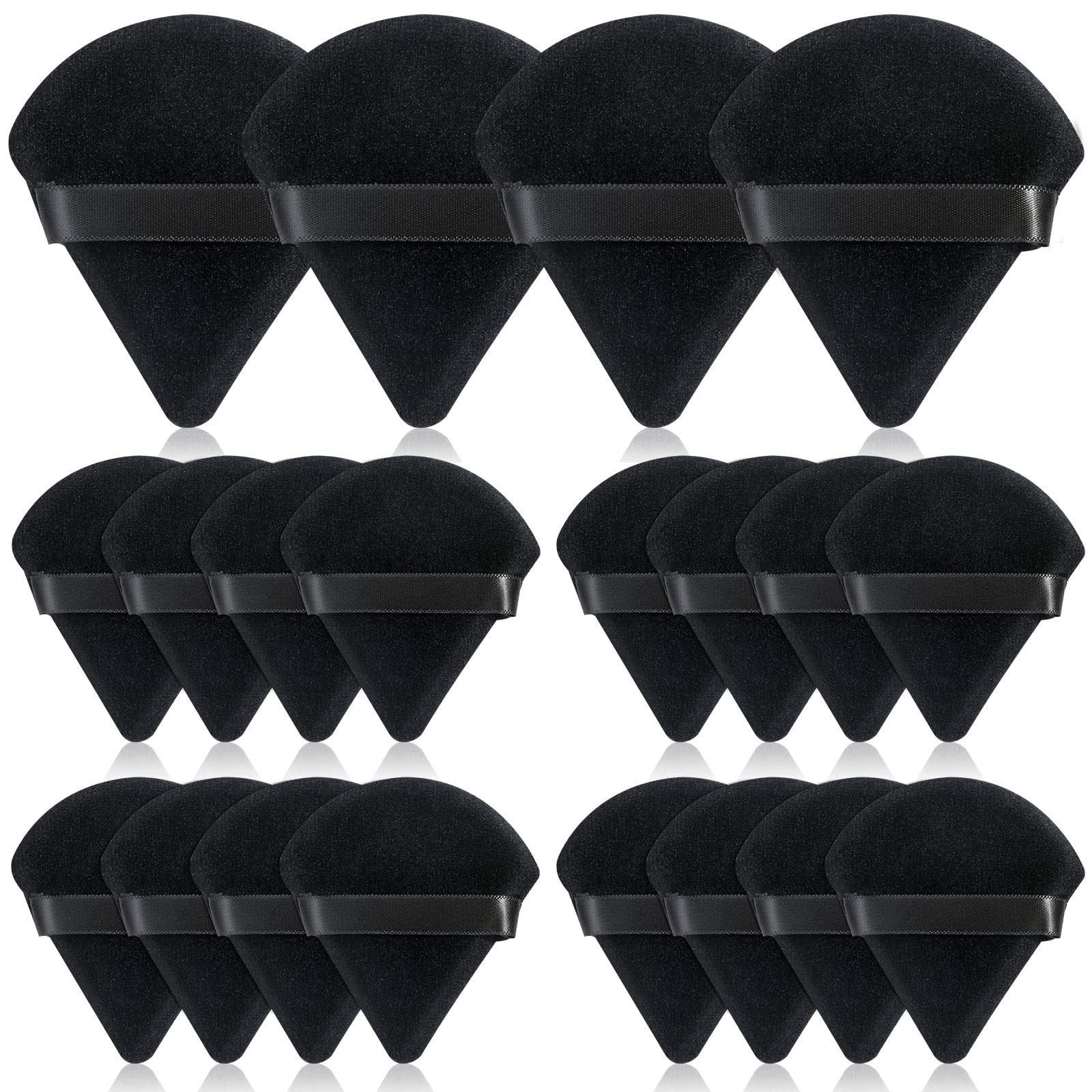 Thrilez 20pcs Triangle Powder Puff, Loose Powder Puffs Makeup Puff for Face Powder, Setting Powde... | Amazon (US)