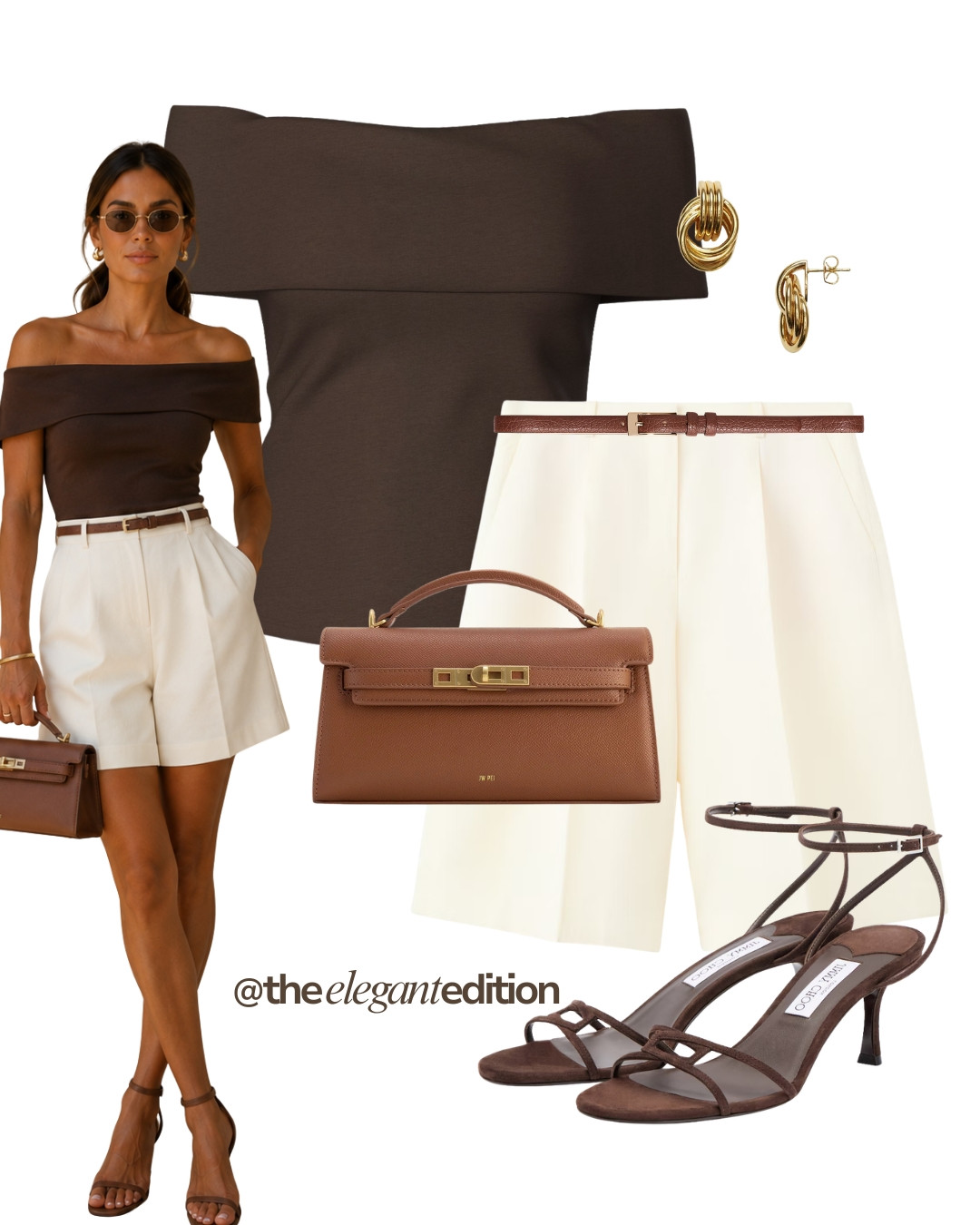 WAISTCOAT & CREAM TROUSERS LOOK 🤎 — Brown wrap waistcoat, cream wide-leg satin trousers, brown suede top-handle bag and brown slingback flats.
#summeroutfit #oldmoney #LTKsummer #LTKstyletip 

 #LTKeurope #LTKsummer #LTKstyletip