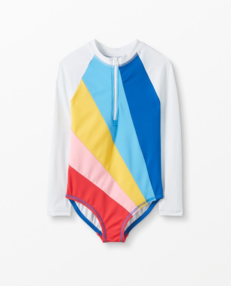 Sunblock Rainbow Burst One Piece | Hanna Andersson