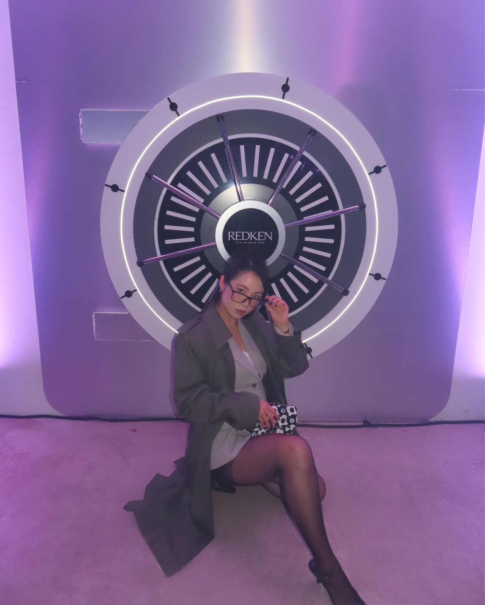 Outfit for a murder mystery/office siren theme (not recommended for an actual office 😅)