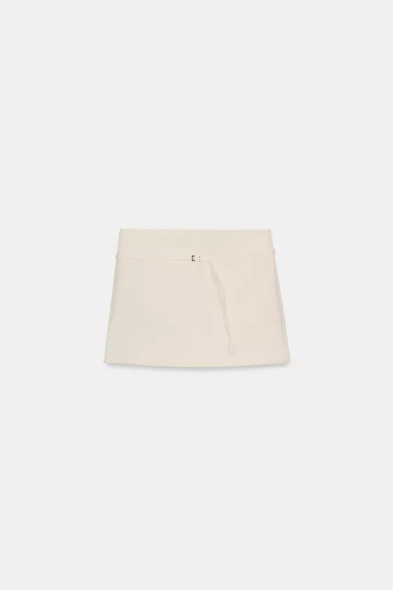 SKORT WITH BELT | Zara US