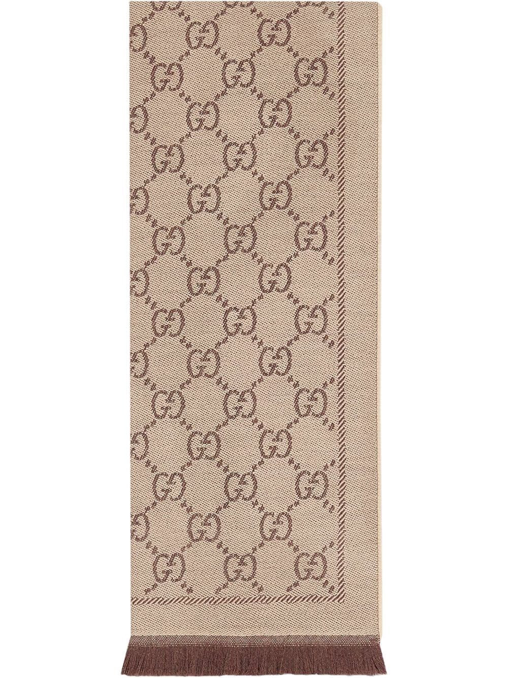 Gucci Gg Wool Scarf | Tessabit Stores (Global)