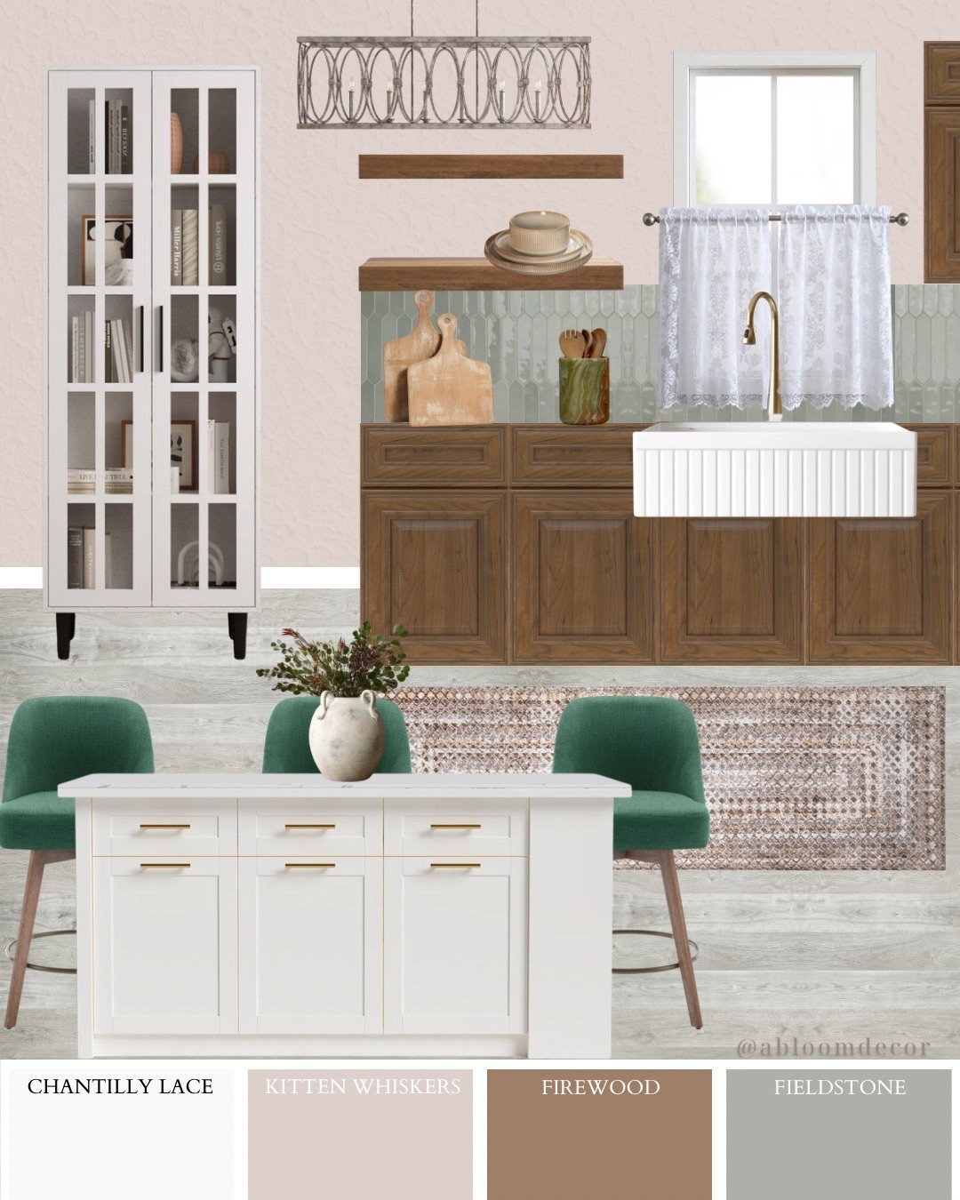 Fresh Green & Neutral Traditional Kitchen Makeoverr

#LTKHome