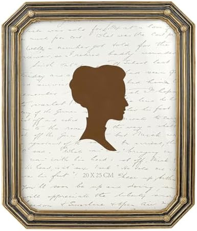 AELS 8x10 Inch Vintage Octagon Picture Frame, Elegant Antique Photo Frames with Glass Front, Phot... | Amazon (US)