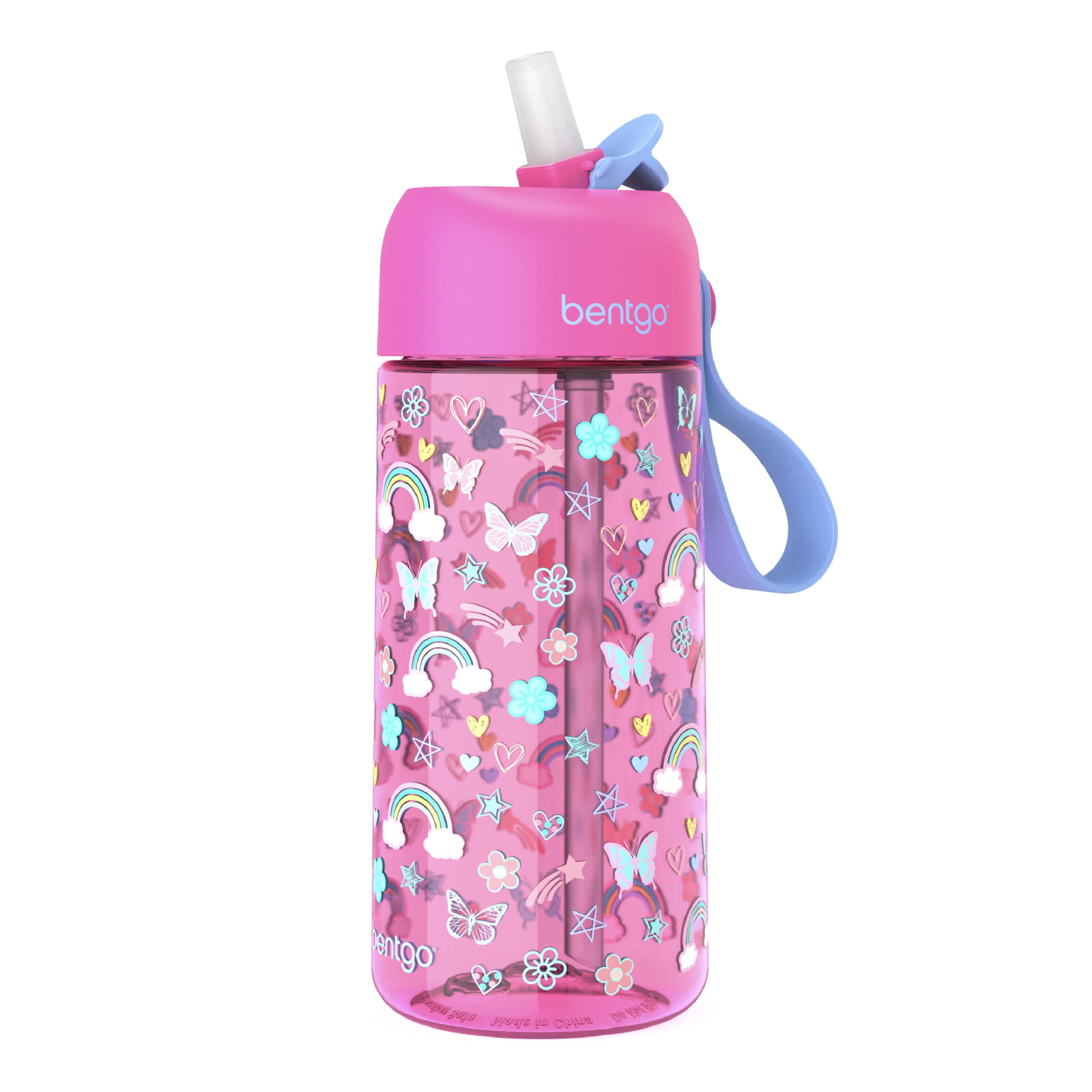 Bentgo Kids Water Bottle - Leak-Proof, Durable Tritan, BPA-Free 15 oz. Cup for Kids/Toddlers Ages... | Amazon (US)