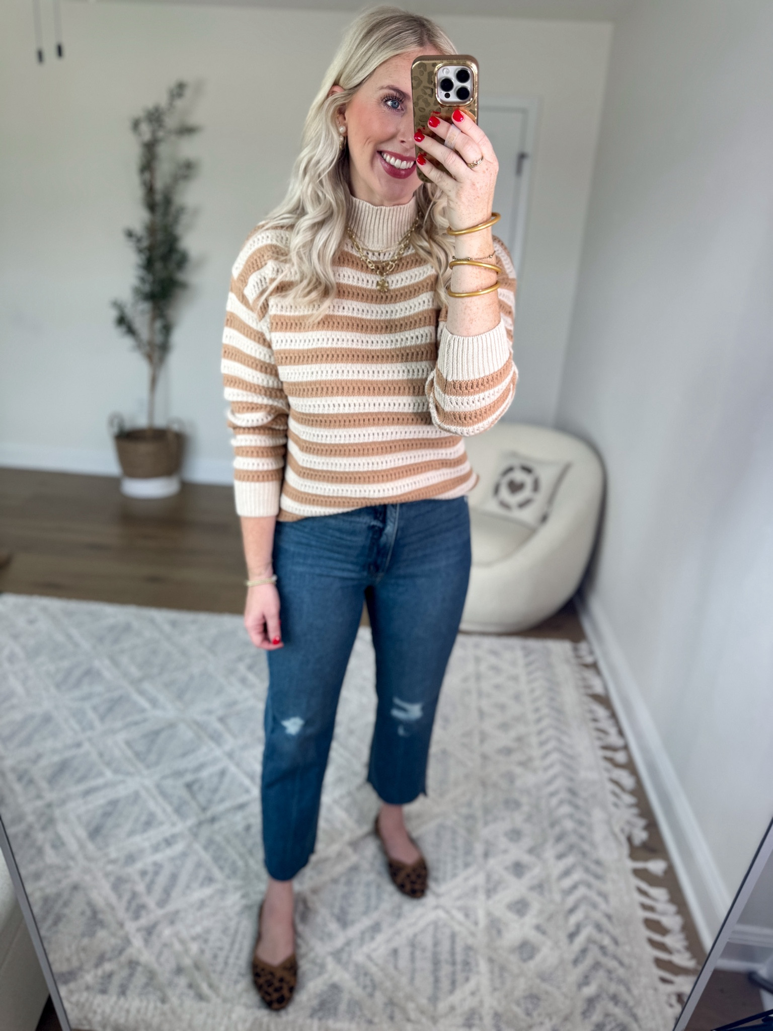 Weekend Walmart Wins try on
Striped cardigan- medium 

#LTKStyleTip #LTKFindsUnder50 #LTKSeasonal