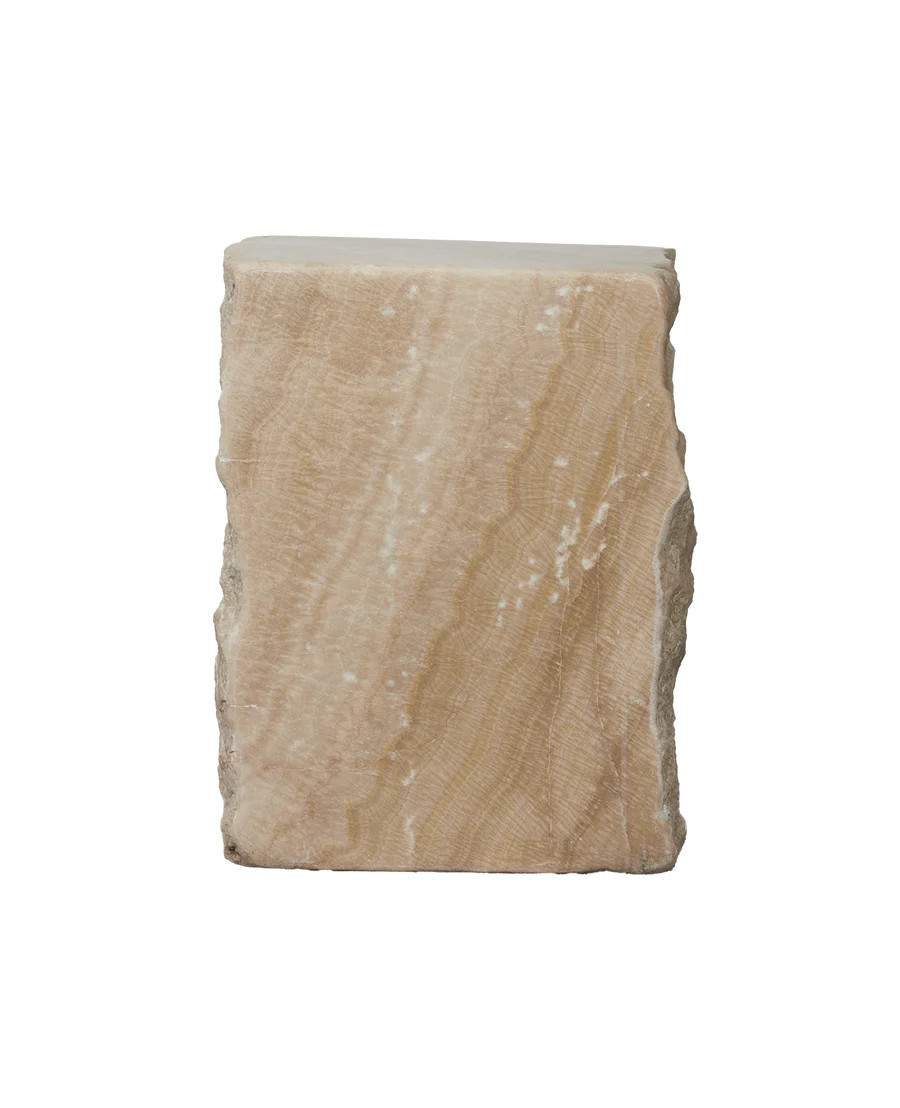 Olive Ateliers Designed Onyx Side Table from Indonesia | Olive Ateliers