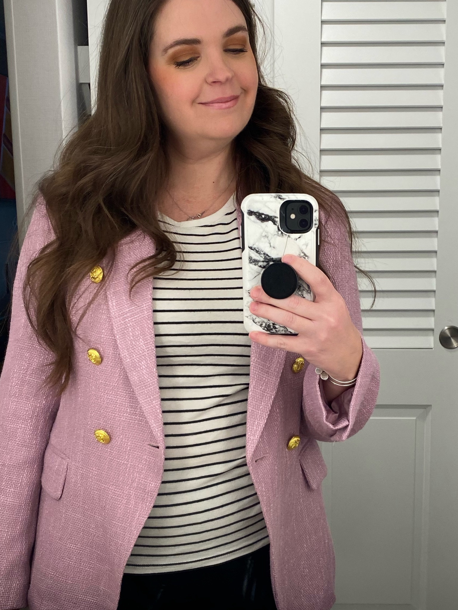 Another look at the fabulous $50 Amazon blazer. It comes in so many colors! Work wear. Office look. Colorful jacket. Business casual. Work outfit. What to wear to the office. Lunch meeting  

#LTKfindsunder50 #LTKworkwear #LTKstyletip