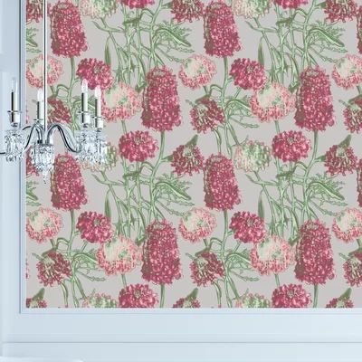 Evins Hydrangea 33' L x 21" W Wallpaper Roll Bloomsbury Market Color: Blush | Wayfair North America