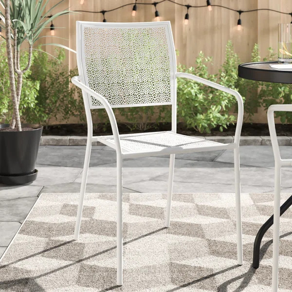 Karoline Stacking Patio Dining Chair | Wayfair North America