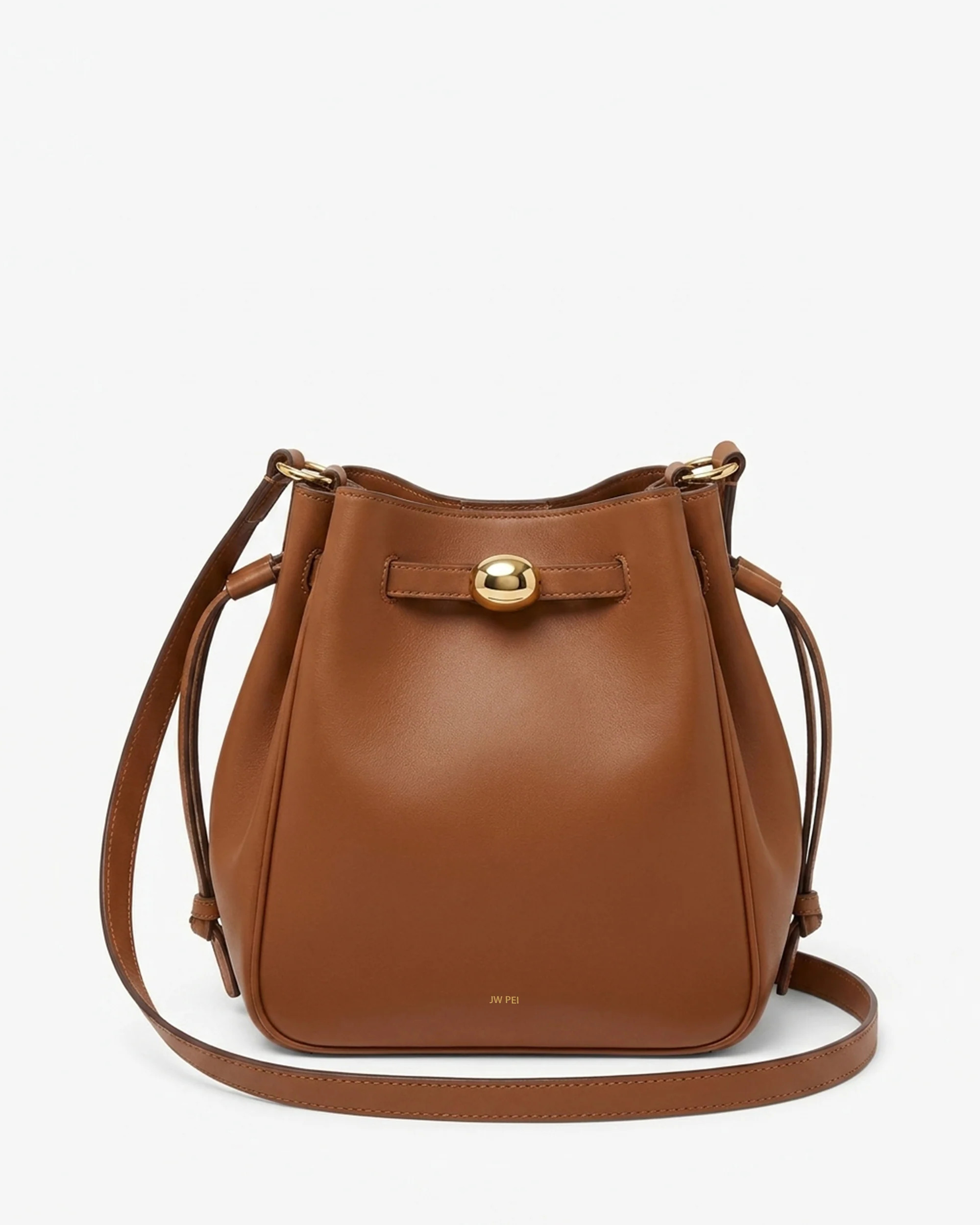 Mila Bucket Bag - Brown | JW PEI US
