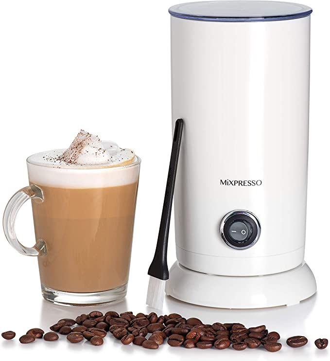 Electric Milk Frother - Latte Art Steamer, Electric Cappuccino Machine And Milk Warmer, Hot Foam ... | Amazon (US)
