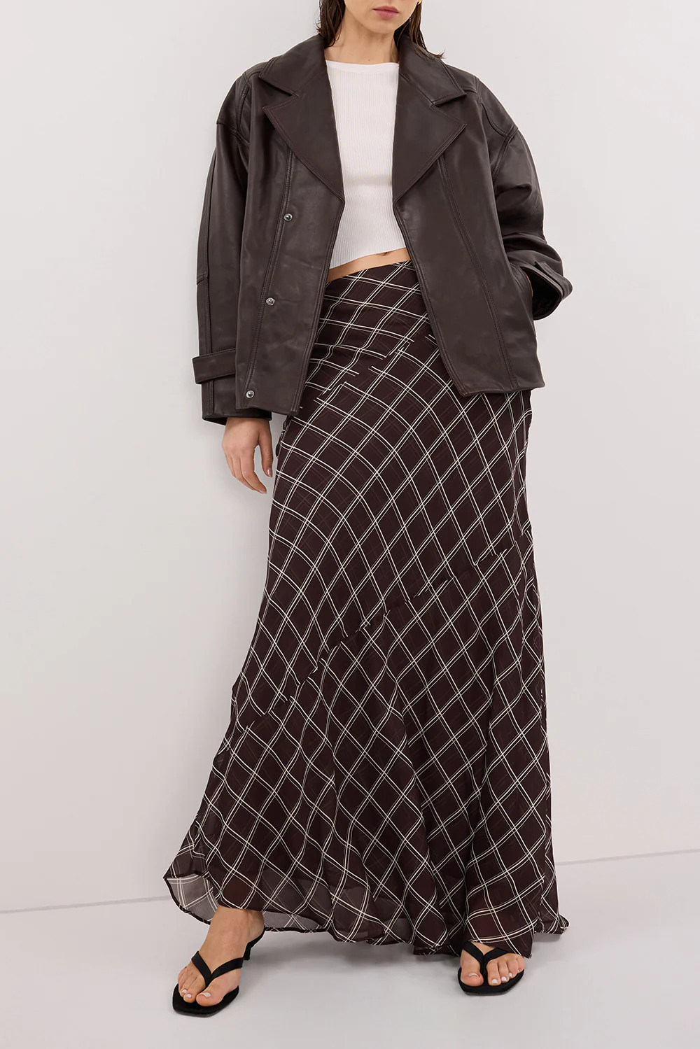 ARLINGTON CHOC GGT MAXI SKIRT | DISSH