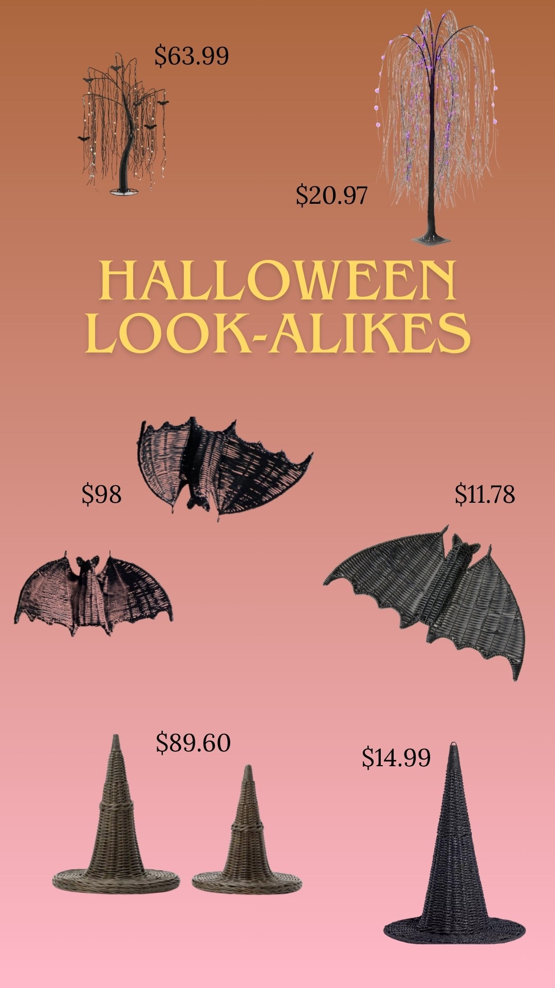 Why spend a fortune with these look alikes this Halloween?! 👻 

#LTKHalloween #LTKSeasonal