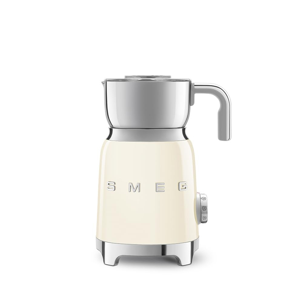 Smeg, Milchaufschäumer Multifunktion MFF11CREU, mit Induktionssystem, 6 voreingestellte Programm... | Amazon (DE)
