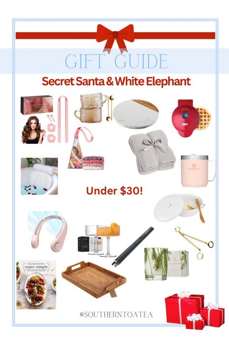 Heading to a girls night, secret Santa, white elephant, dirty Santa or even great priced stocking stuffers or hostess gifts! This group of gift ideas under 30 covers so many different interests and styles! Happy gifting! 

#LTKSeasonal #LTKGiftGuide #LTKHoliday