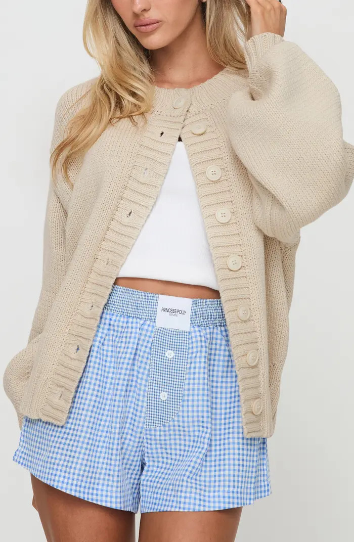 Edern Blouson Cotton Blend Cardigan | Nordstrom