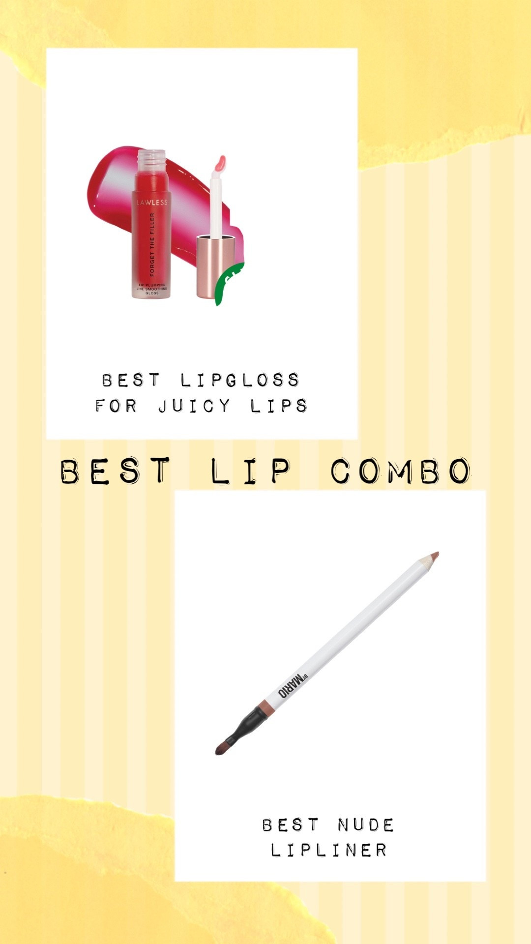 My everyday lip hack
How to get plump, natural lips for everyday wear 👄 
Start with a liner that matches your lip color (I use Makeup by Mario Almond) + a juicy gloss. Linking my other faves for you!

#LTKBeauty #LTKSaleAlert #LTKStyleTip