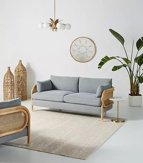 Heatherfield Two-Cushion Sofa | Anthropologie (US)
