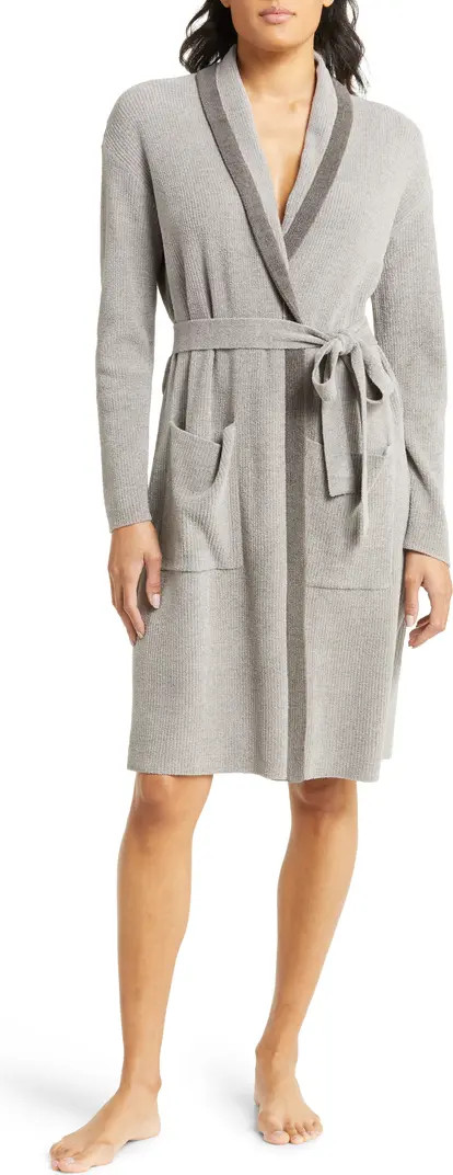 CozyChic Ultra Lite™ Tipped Short Robe | Nordstrom
