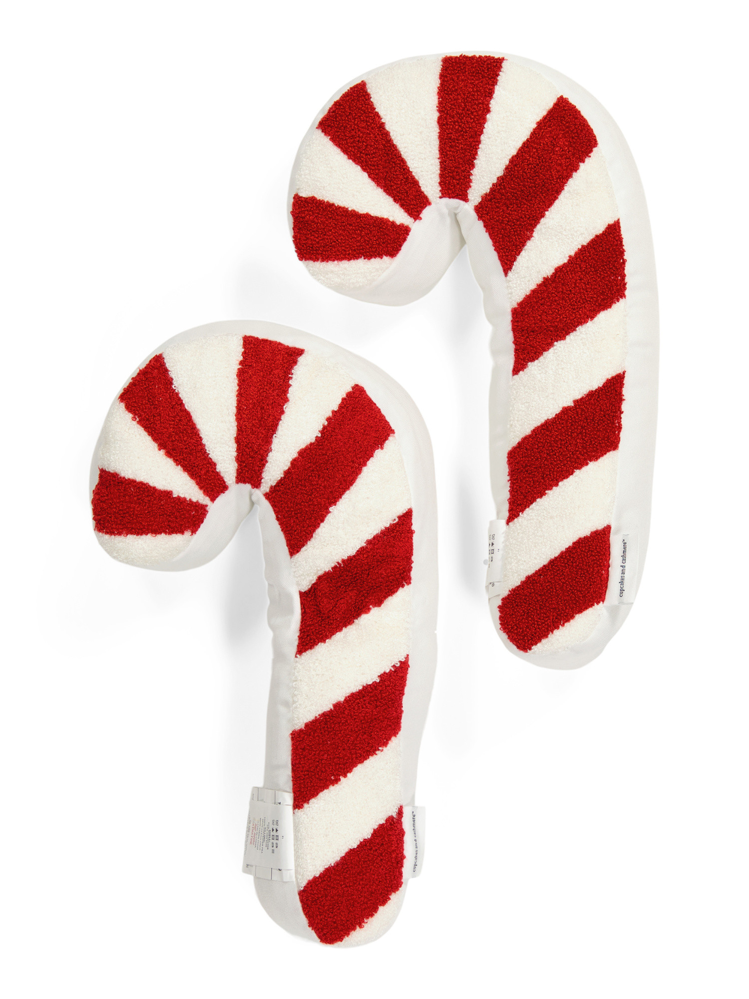2pk 8x16 Shaped Candycane Pillows | Pillows & Decor | Marshalls | Marshalls