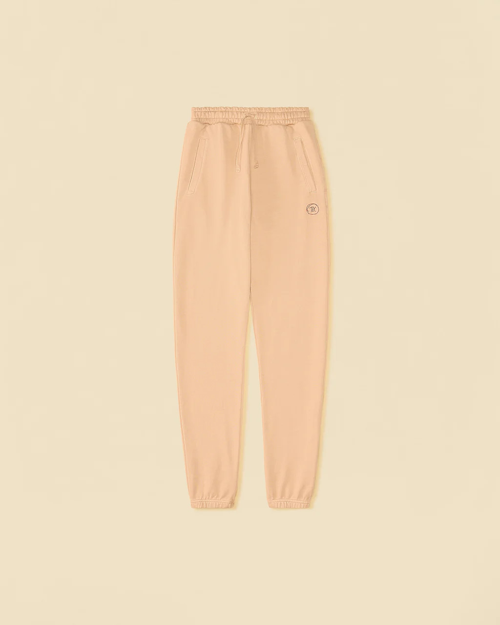 Adult Natural Dye Everyday Jogger in Latte | The Sunday Collective