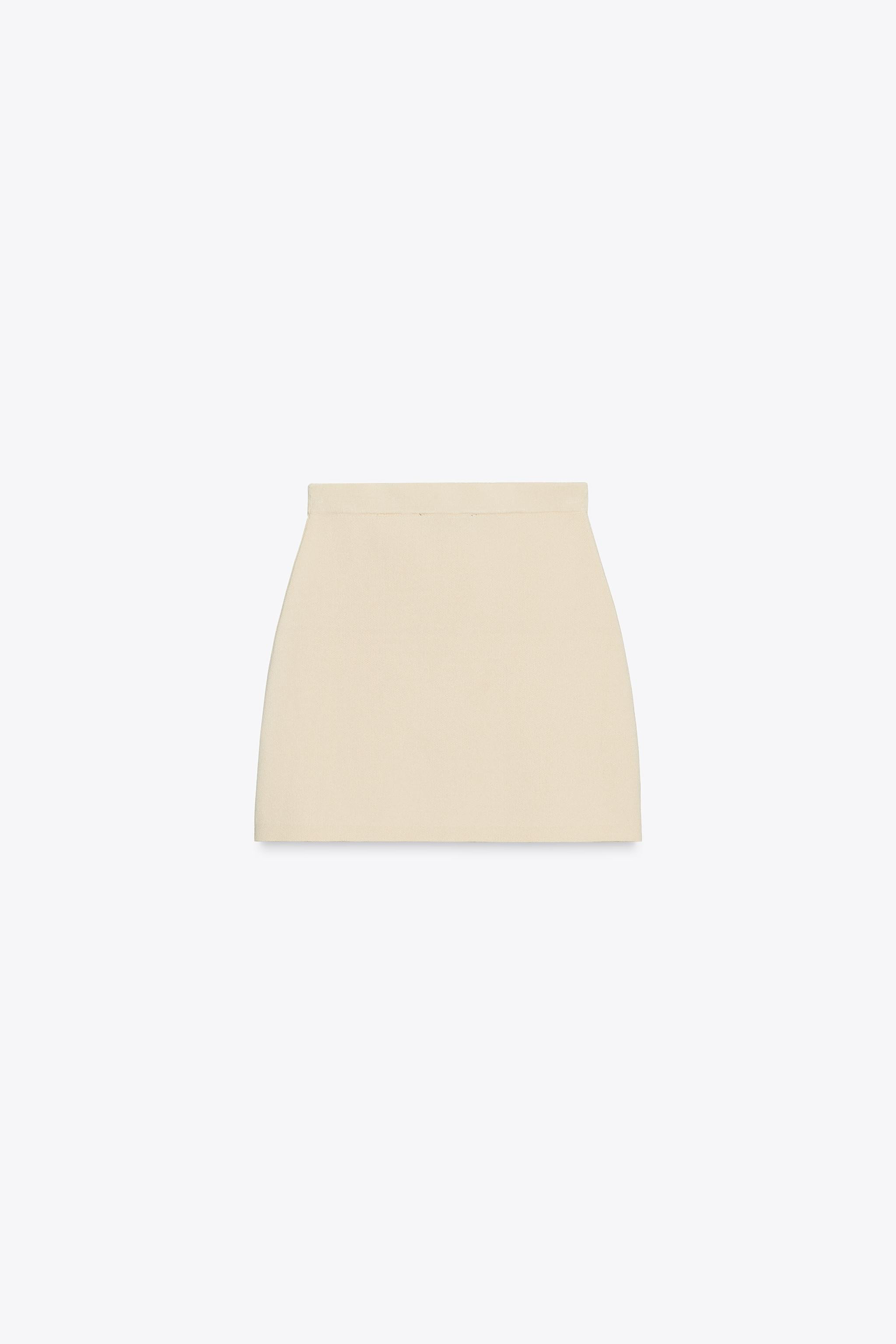 KNIT MINI SKIRT | Zara UK