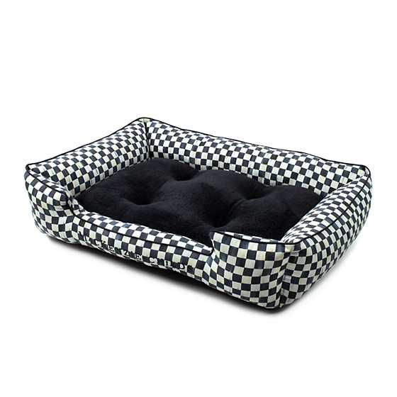 Courtly Check Lulu Pet Bed - Large | MacKenzie-Childs