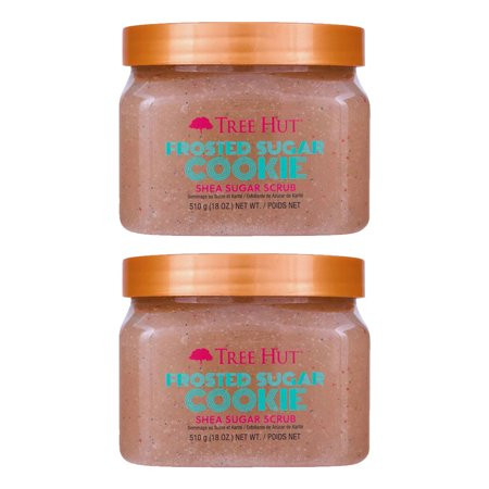 Tree Hut Frosted Sugar Cookie Shea Sugar Scrub 18 oz (Pack of 2) | Walmart (US)
