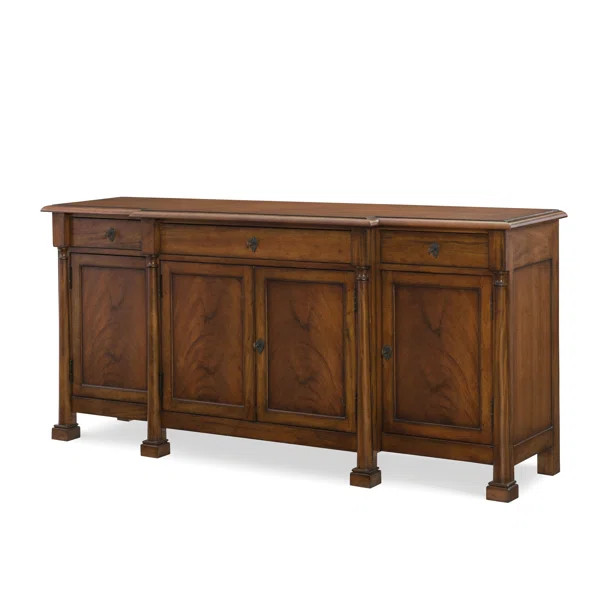 Monarch 72" Wide 3 Drawer Sideboard | Wayfair North America