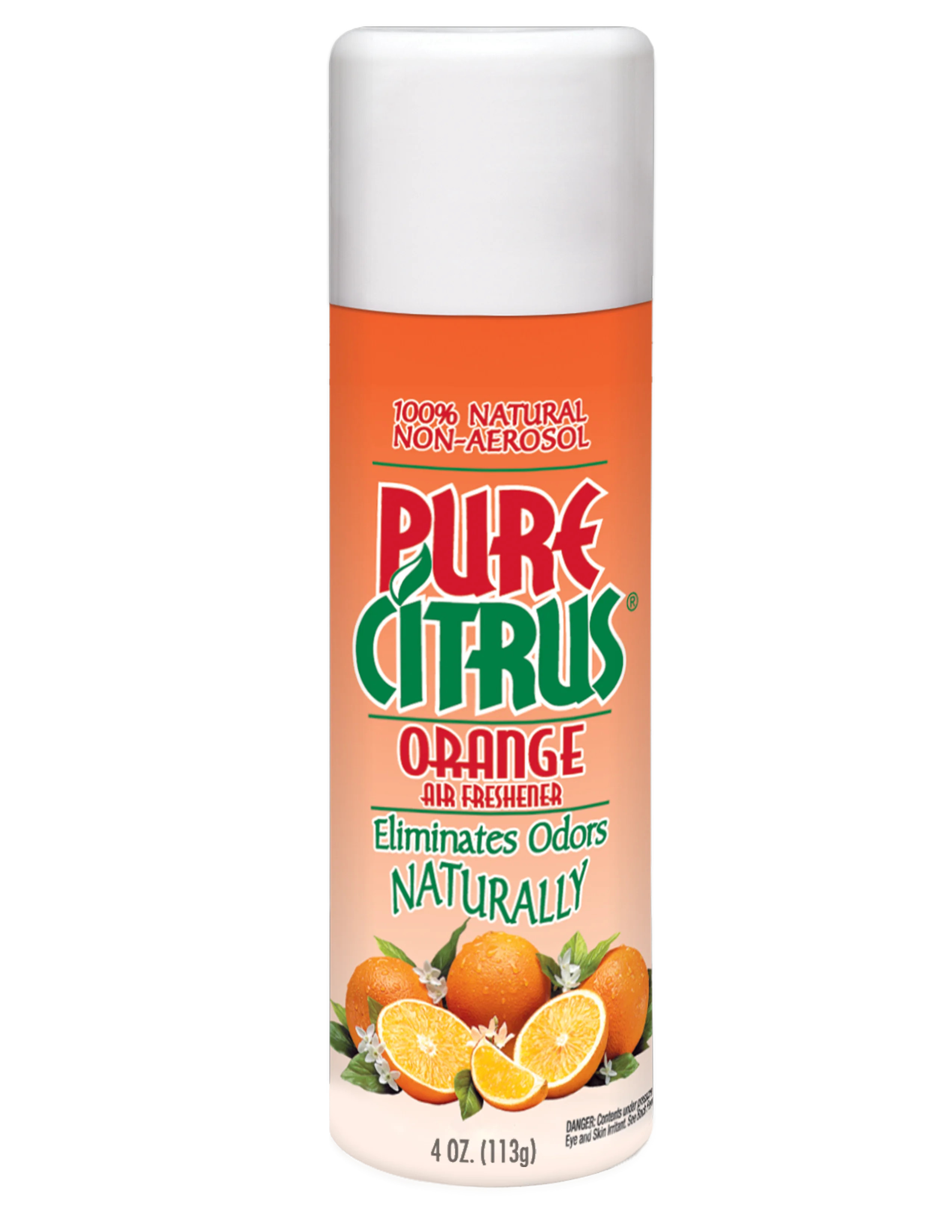 Pure Citrus Orange Air Freshener, 4oz.   Orange  Scented Non-Aerosol Air Freshener. - Walmart.com | Walmart (US)