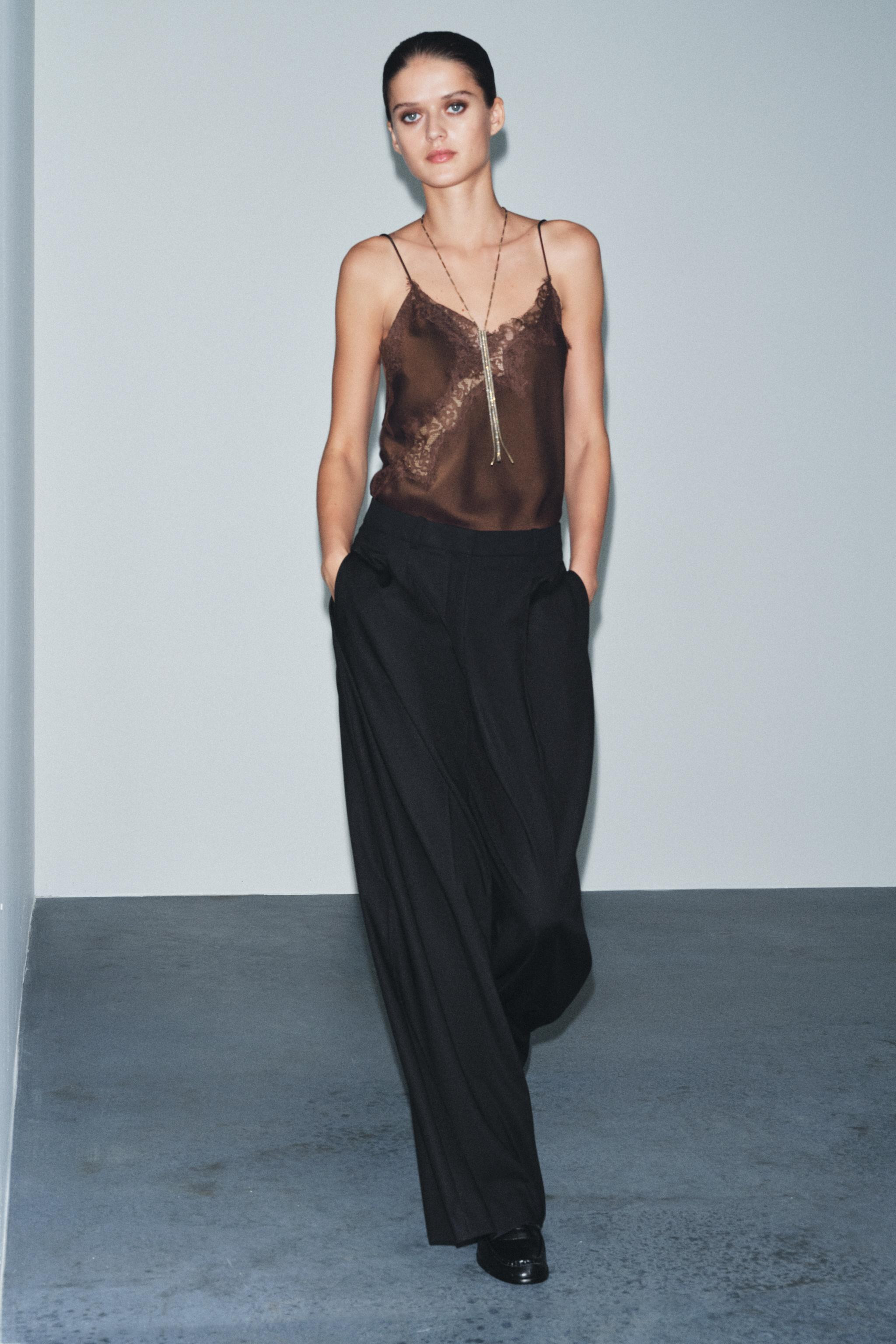 ZW COLLECTION DARTED TROUSERS | Zara AU