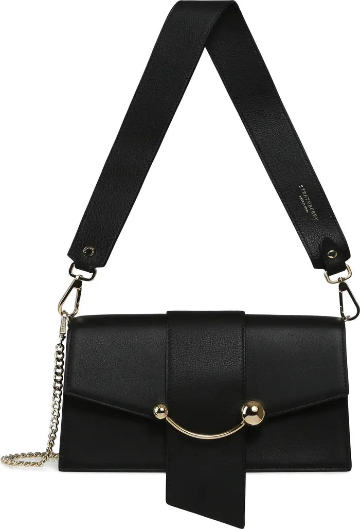 Mini Crescent Leather Shoulder Bag | Nordstrom