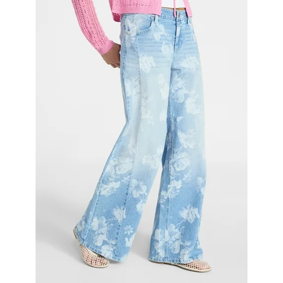 No Boundaries Extra Baggy Jeans, 32" Inseam, Women's 00-18 | Walmart (US)