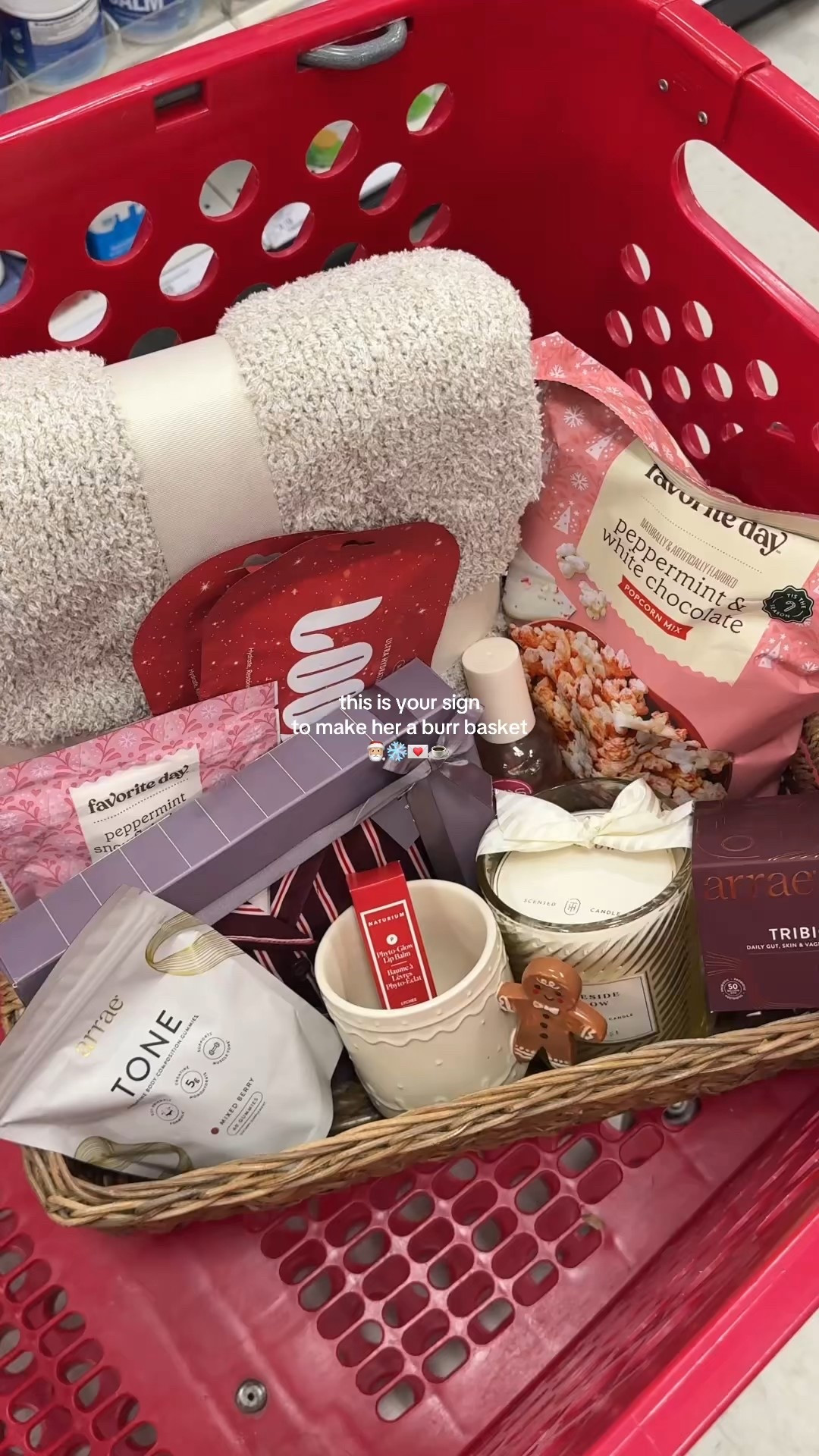 Target burr basket must-haves 🛒✨
Rounding up the best Target items for a cozy burr basket: beauty, snacks, comfort gifts + budget-friendly picks.
#targethaul #giftbasket #burrbasketideas #ltkholiday #targetmusthaves

#LTKselfcare #LTKGiftGuide #LTKHoliday