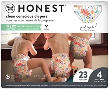 Honest, Diapers Space Size 4, 23 Count | Amazon (US)