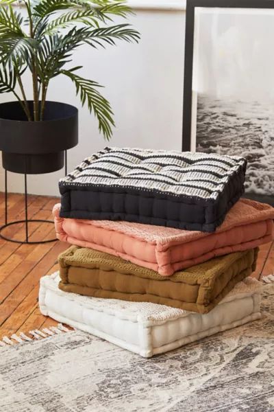 Knit Floor Pillow | Urban Outfitters (US and RoW)