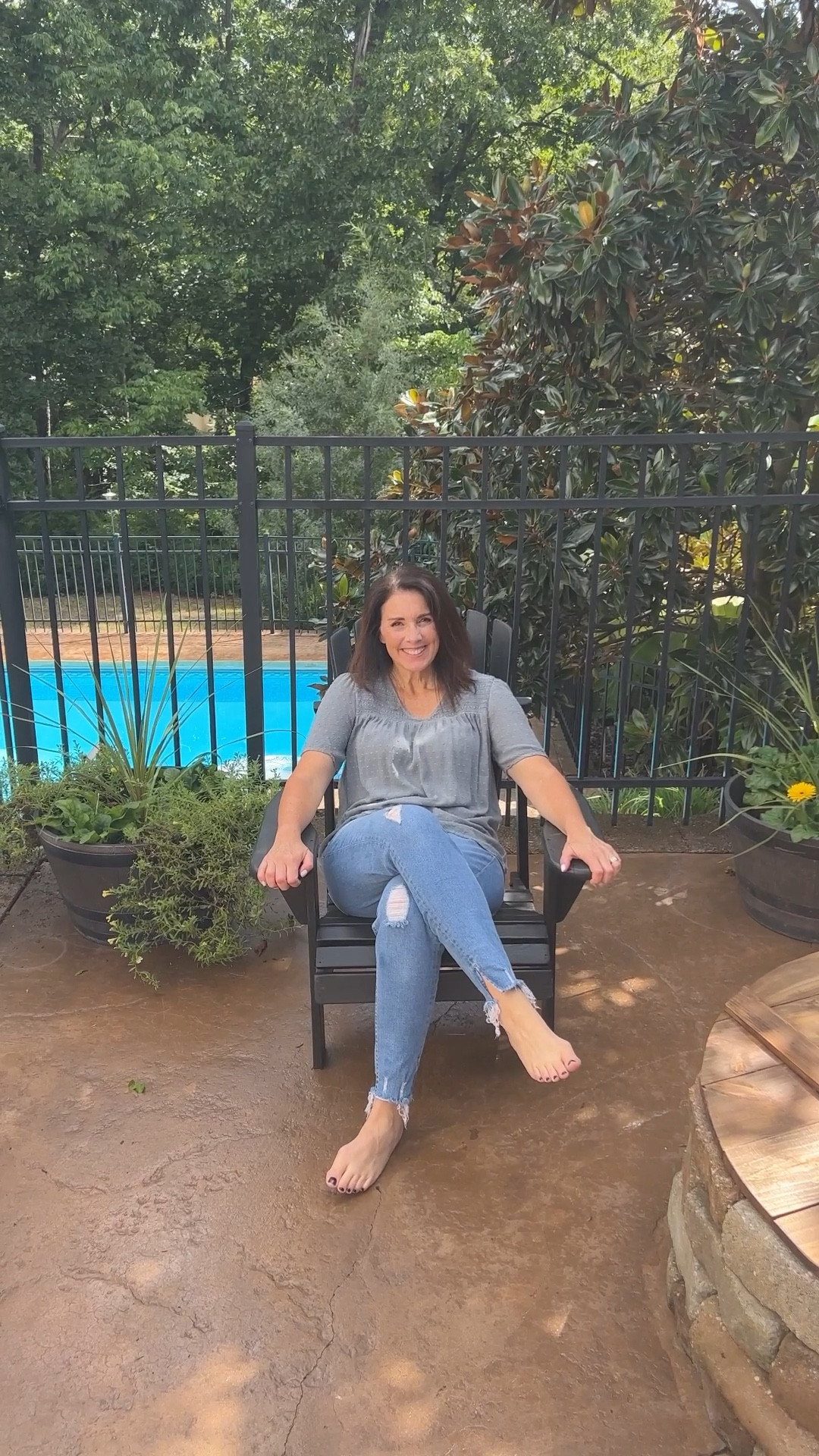 Restore your weathered wood outdoor furniture with these supplies. #diyprojects #adirondackchairs #outdoorliving 

#LTKSeasonal #LTKhome #LTKstyletip