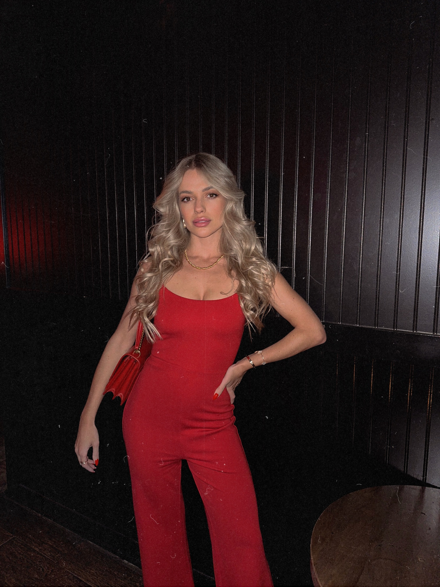 Red Jumpsuit 🌶️💋

Christmas outfit, valentines outfit, red outfit, red look, jumpsuit, chic look, holidays 

#LTKStyleTip #LTKHoliday #LTKParties