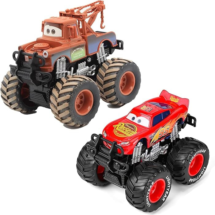 Diecast Car Set - 1:45 Scale Alloy Model Vehicles with Racer Toys, Action Car for Kids Ages 3+ | Amazon (US)