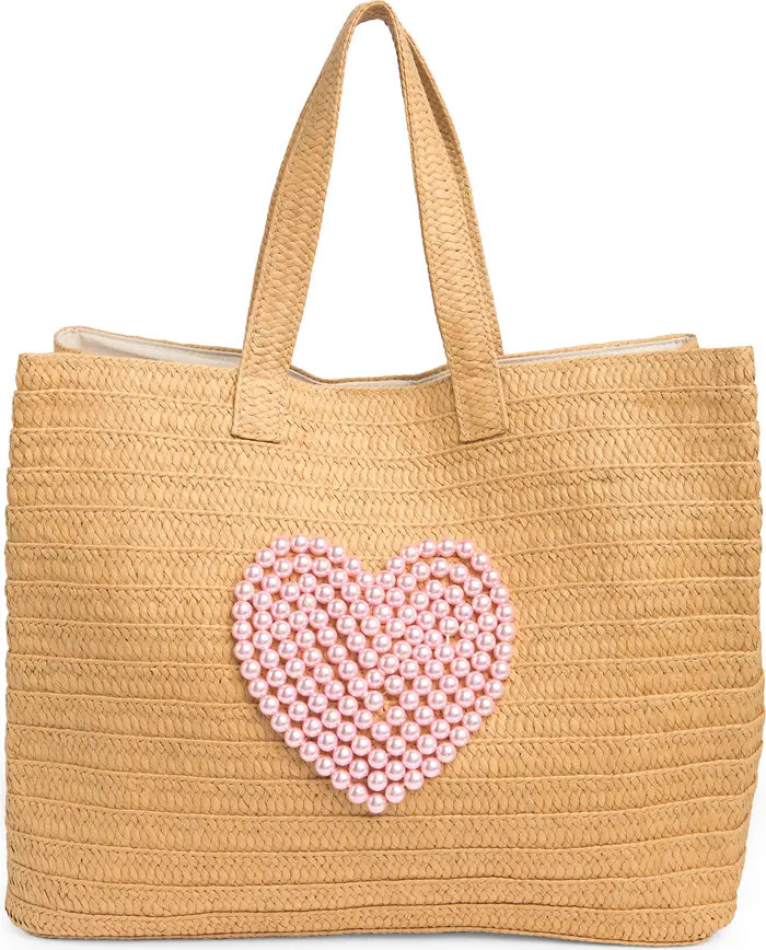 Love Woven Straw Tote | Nordstrom
