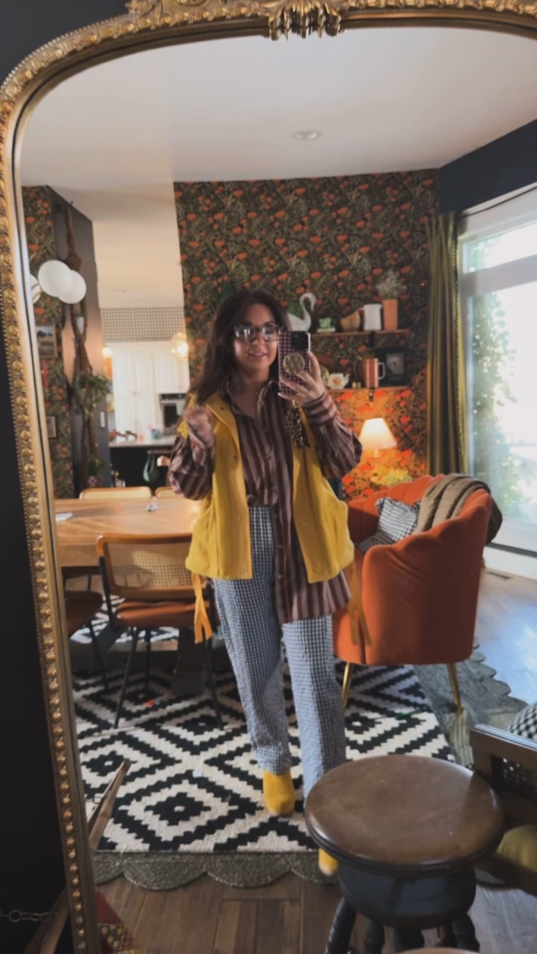 Winter ootd…. Loved the combo I think I’ll be brave enough to wear it!! Pants are a size medium and I love the crop because I’m only 5 foot two and the length is perfect. Also, I have a vest like this in cream I’ve wearing all season. Really love the pop of yellow for winter and spring.

#LTKstorytime #LTKgrwm #LTKootd
