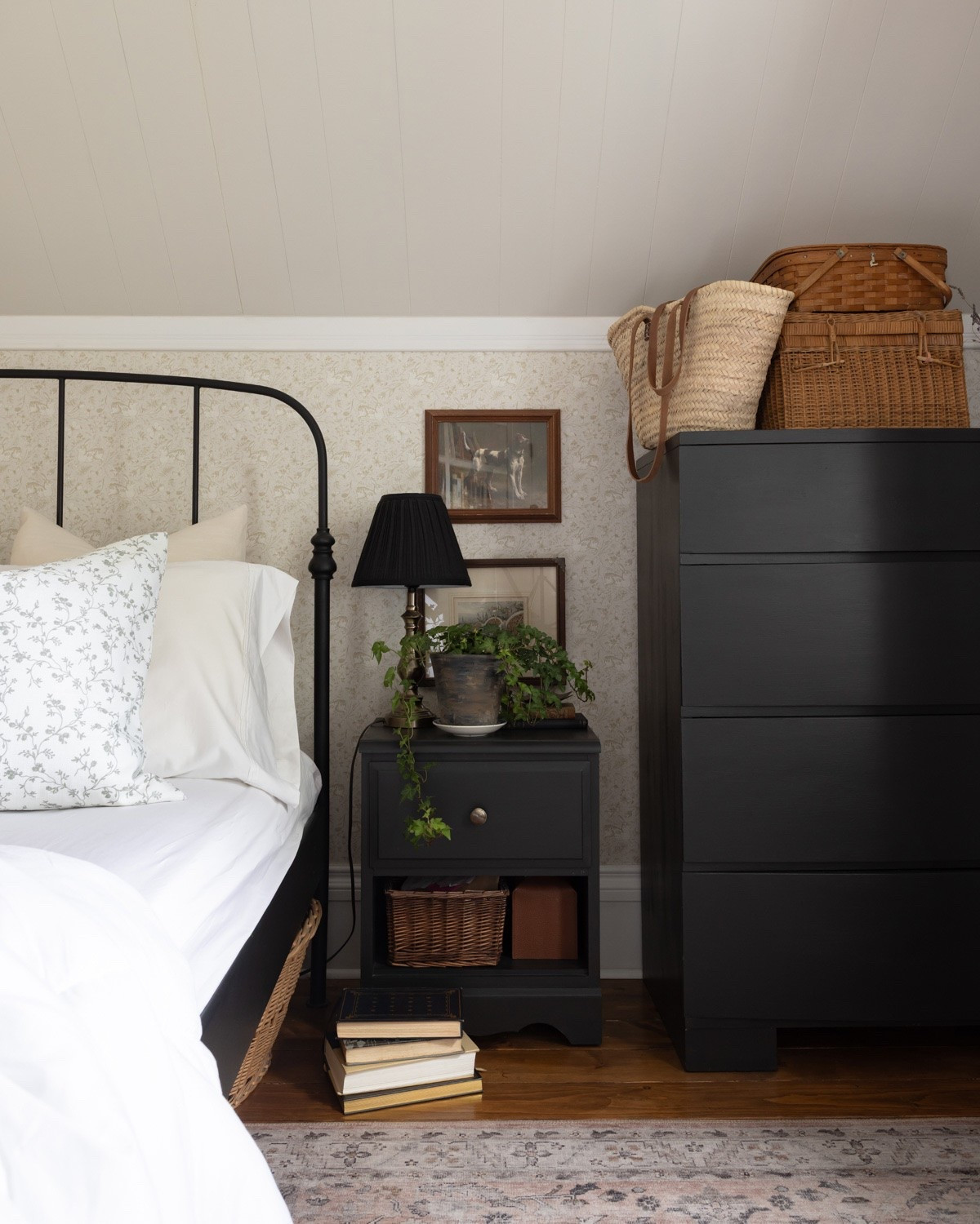 Cozy, timeless guest room. Use code CREEKLINEHOUSE for 20% off the pillows and curtains, or anything from Two Pages.🤍

#LTKcanada #LTKhome #LTKsale