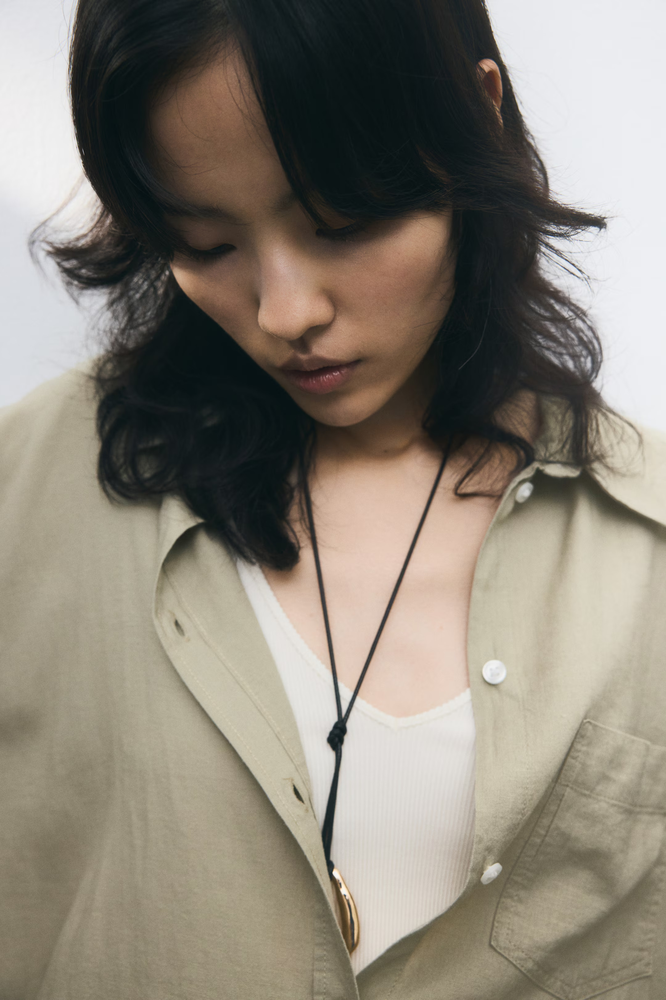 Linen-blend Shirt | H&M (US + CA)