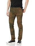 AG Adriano Goldschmied Men's The Dylan Slim Skinny Leg Denim Jean, Watercolor Camo Dried Grass, 32W  | Amazon (US)