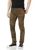 AG Adriano Goldschmied Men's The Dylan Slim Skinny Leg Denim Jean, Watercolor Camo Dried Grass, 32W  | Amazon (US)