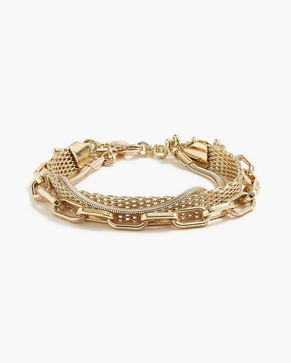 Triple-chain bracelet | J.Crew Factory